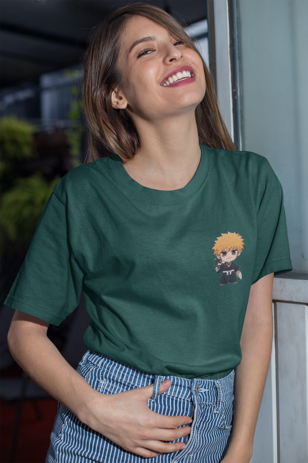 Ichigo-chibi-Unisex Oversized Classic T-Shirt