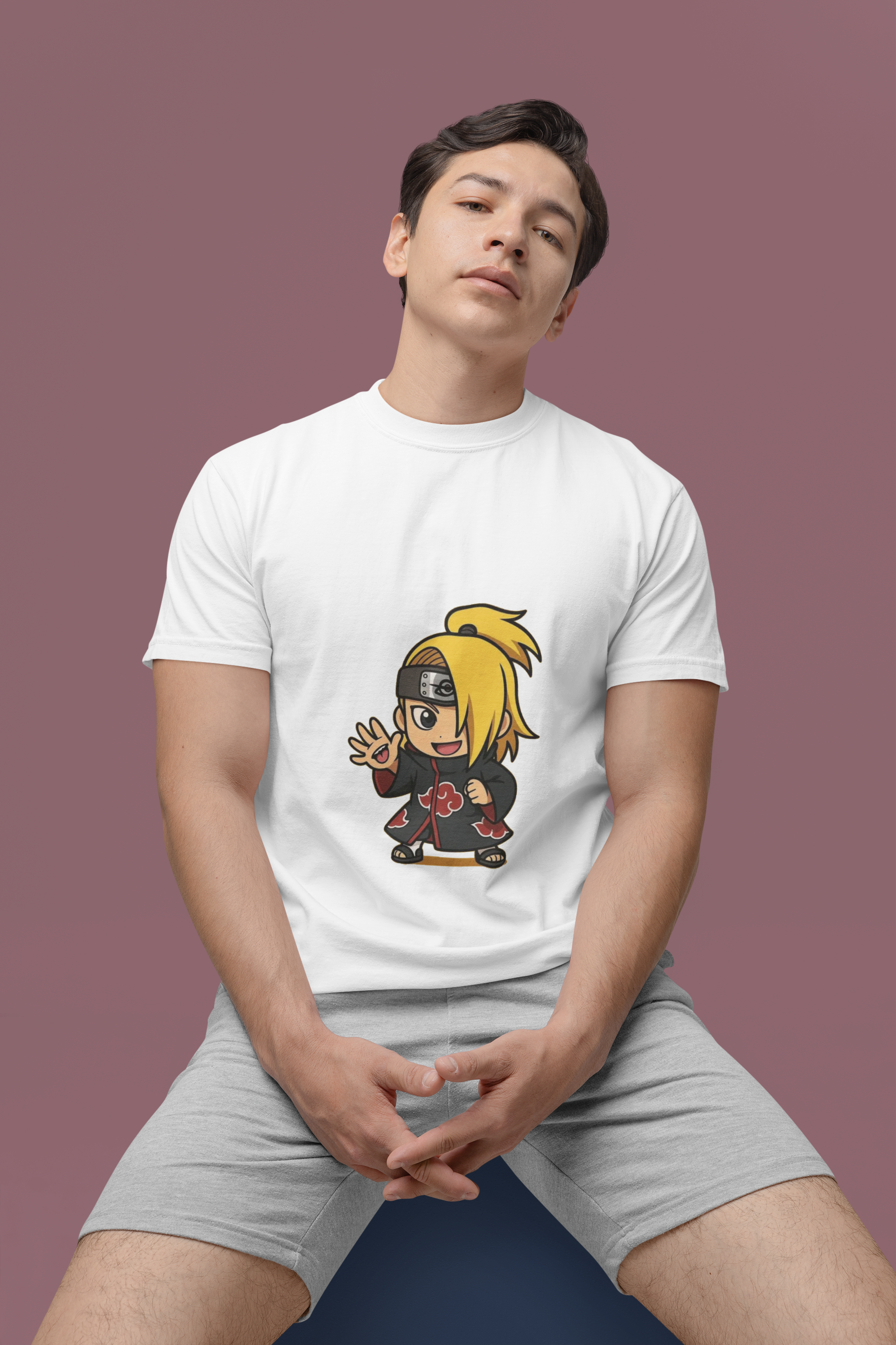 Deidara-Chibi-Unisex Oversized Classic T-Shirt