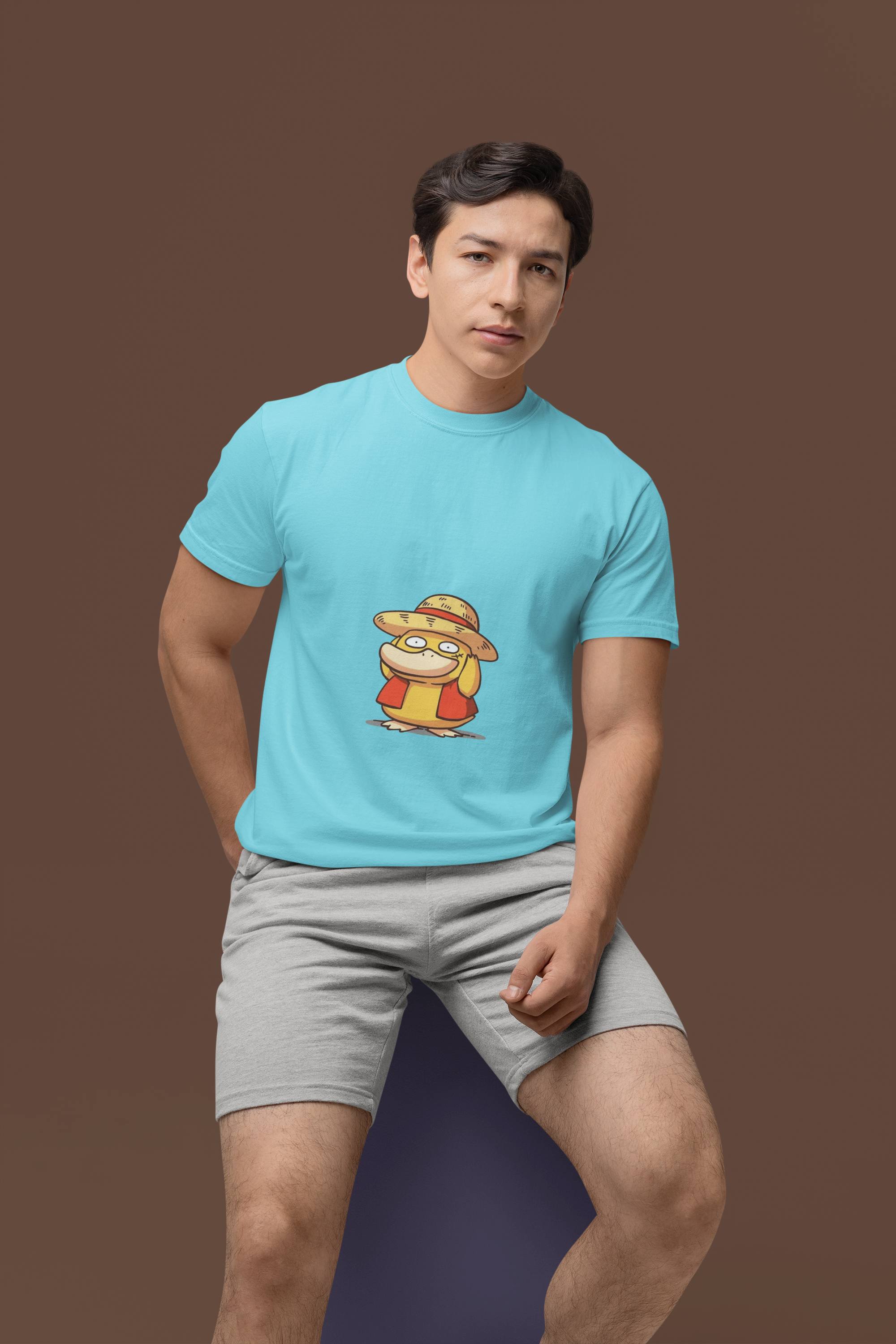 psyduck-Luffy-Unisex Oversized Classic T-Shirt