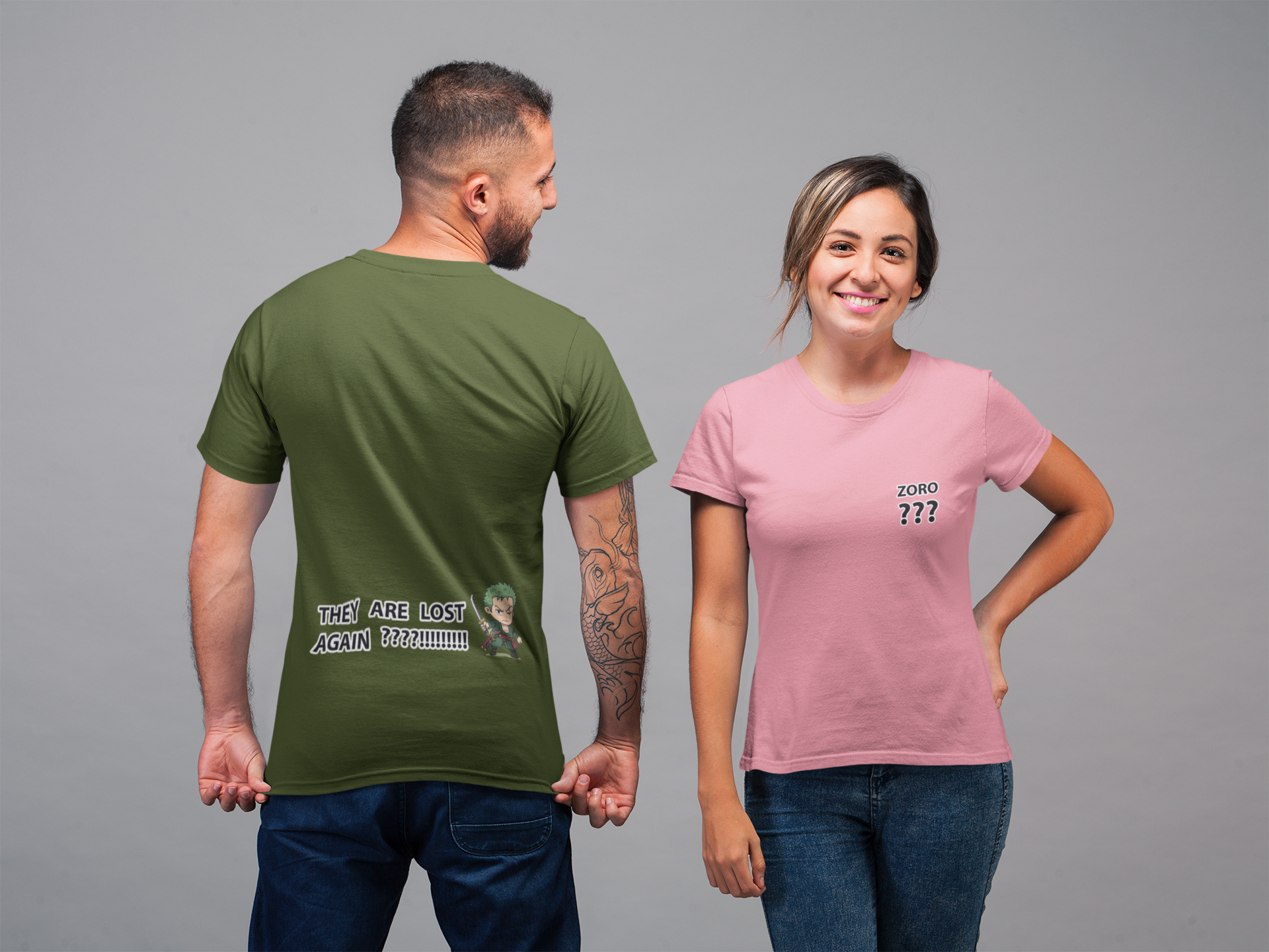 ZORO-Chibi-Unisex Oversized Classic T-Shirt