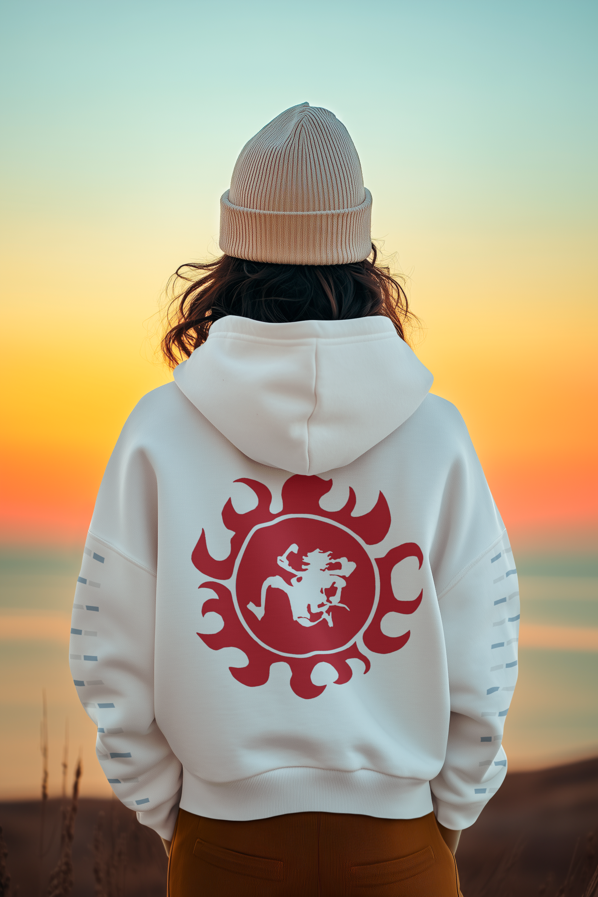 One Piece-Sun God-Unisex Oversized Hoodie